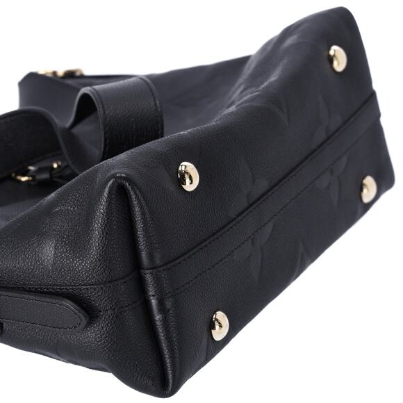Louis Vuitton Carryall NM PM Monogram Empreinte Shoulder Bag M46288 Black - Picture 5 of 8